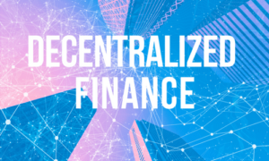 Decentralized finance (DeFi)